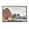 Stupell Industries Grace Farm Barn View Floating Frame, design by Errico & Slyp